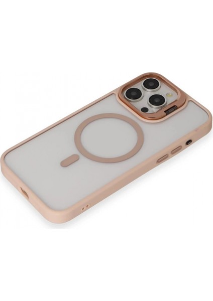iPhone 15 Pro Kılıf Roblox Lens Magsafe Standlı Kapak - Pudra fırsatları