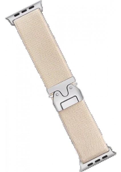Apple Watch 42MM Forest Kumaş Kordon - Krem