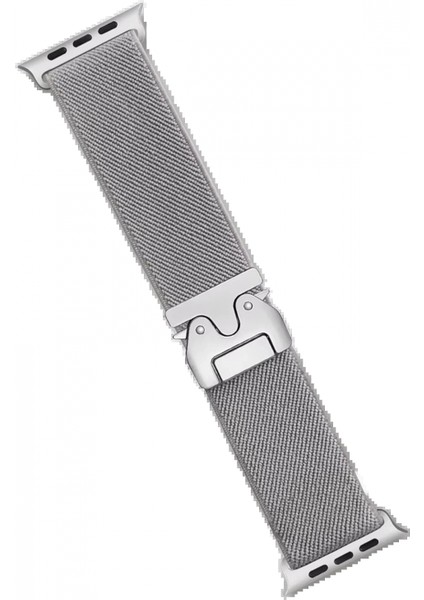 Apple Watch 42MM Forest Kumaş Kordon - Titan Gri