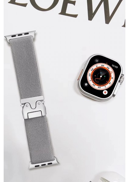 Apple Watch 42MM Forest Kumaş Kordon - Titan Gri fiyatları