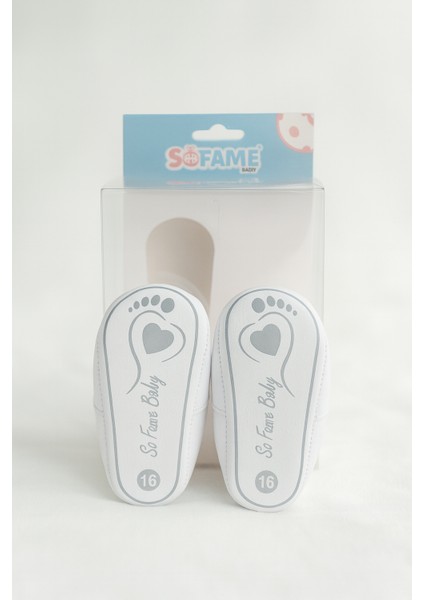 Unisex Soft Suni Deri Spor Model Bebek Ayakkabı 16 Numara modelleri