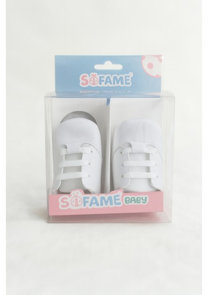 Unisex Soft Suni Deri Spor Model Bebek Ayakkabı 16 Numara fırsatları