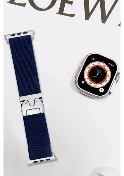 Apple Watch 42MM Forest Kumaş Kordon - Lacivert fiyatları