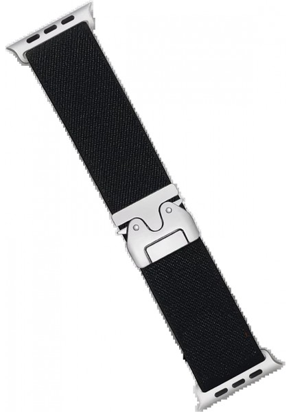 Apple Watch 42MM Forest Kumaş Kordon - Siyah