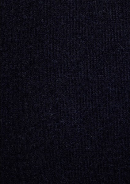 Yün Karışımlı Lacivert Triko Polo 0710255-70490