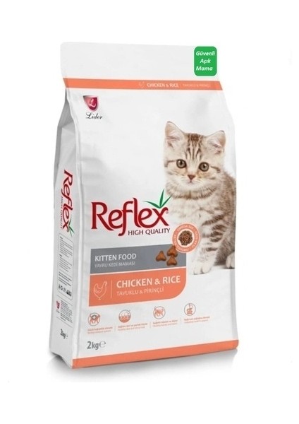 Tavuklu ve Pirinçli Yavru Kedi Maması 2 kg