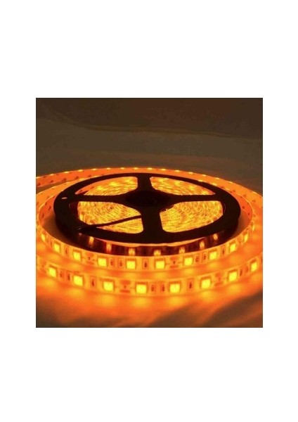 12V 4040 Iç Mekan 2200K Amber Işık Şerit LED 10 Metre fiyatları