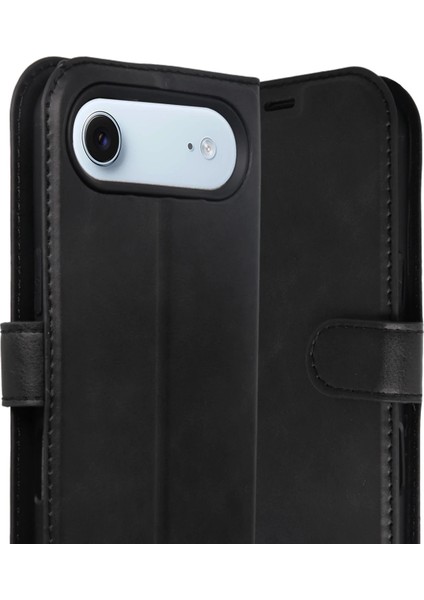 Apple iPhone 17 Air Trend S Plus Kapaklı Kılıf - SIYAH-(5796) - MCT3425-9794 fiyatları