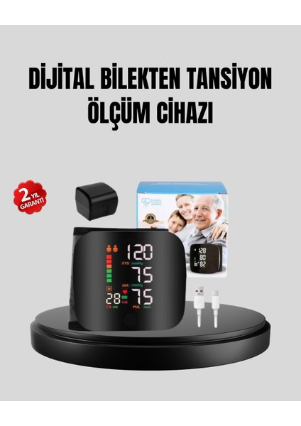 Bilekten Ölçüm Dijital Tansiyon Aleti – Renkli Risk Göstergeli ve Aritmi Uyar? - MCT3835-3896