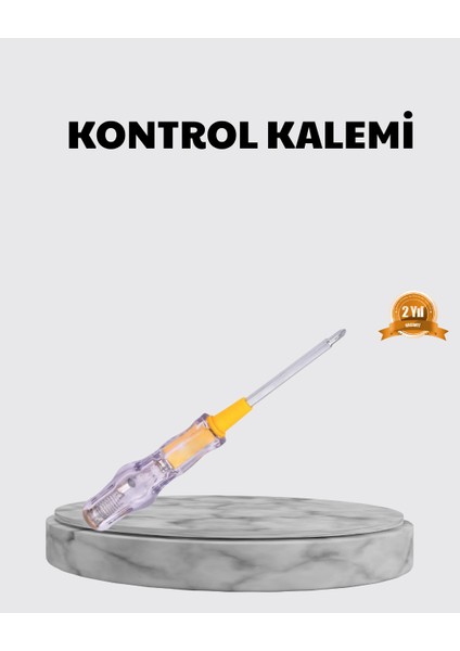 110-220V Elektrik Test Kalemi Korozyona Dayanıklı Nikel Kaplamalı - MCT6475-2035