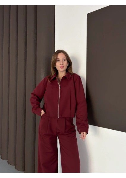 Trenç Takım Alt Üst Bordo Ons indirimleri
