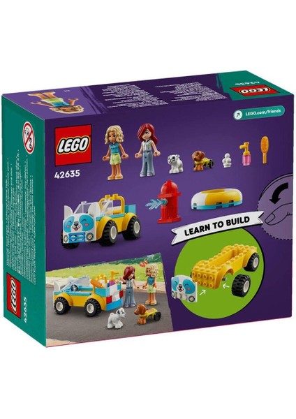 42635 LEGO Friends Köpek Kuaförü Arabası 60 Parça +4 Yaş fırsatları