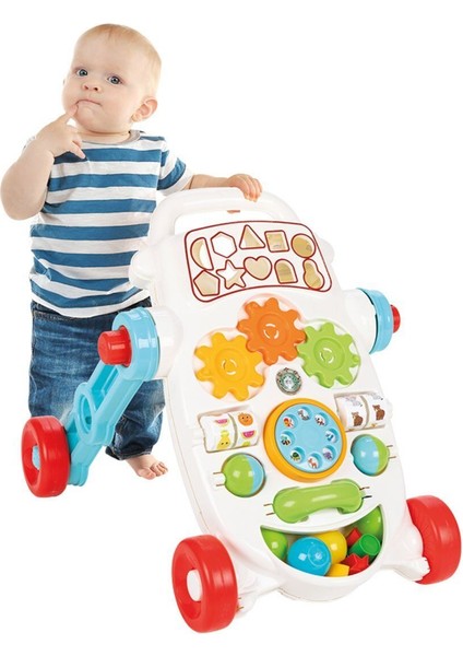 07 539 Happy Ilk Adım Arabası Pembe -Pilsan Oyuncak modelleri