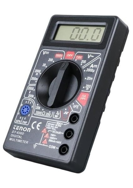 Tenon DT-830D Siyah Dc/ac Voltaj Akım Ölçer Dijital Multimetre Ölçü Aleti modelleri