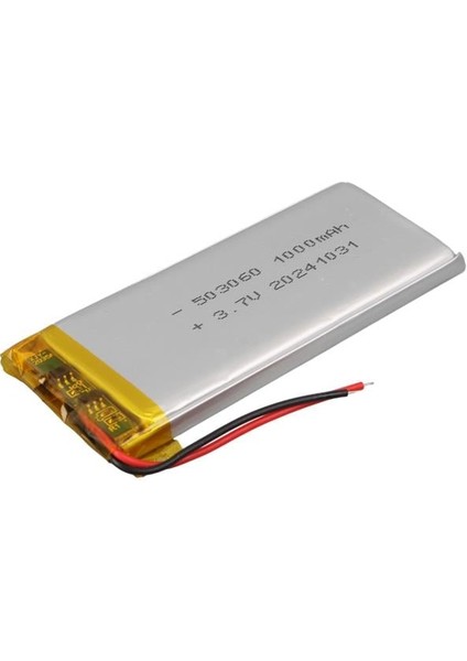 Powermaster 503060 3.7V 1000MAH Lityum Polimer (Li-Po) Batarya Ciklet Pil fiyatları