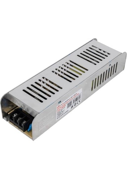 Powermaster PM-13248 12 Volt - 15 Amper Slim Metal Kasa Adaptör (198*58*40)