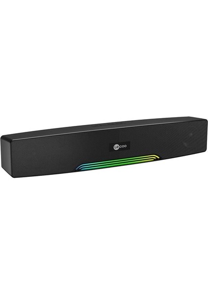 Lecoo DS109 Bluetooth/aux/tf Kart/usb 10W Soundbar Taşınabilir Stereo Masaüstü Tv Hoparlör