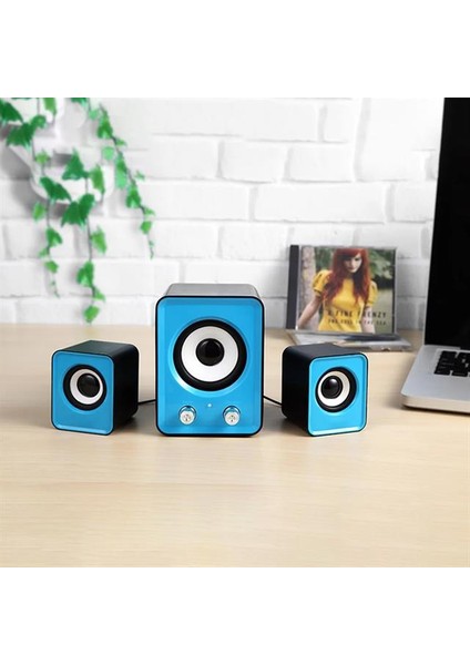 Magicvoice FT-202 2+1 USB Mini Hoparlör - Speaker (5W+2W+2W - 4 Ohm) fiyatları