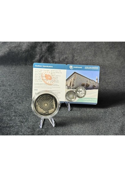 Erzurum Ulu Camii – Camiler Serisi No:5 925 Ayar Gümüş Hatıra Sikkesi