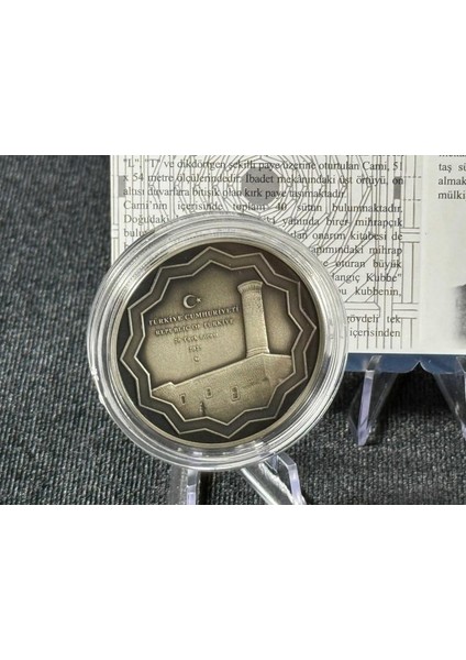 Erzurum Ulu Camii – Camiler Serisi No:5 925 Ayar Gümüş Hatıra Sikkesi indirimleri