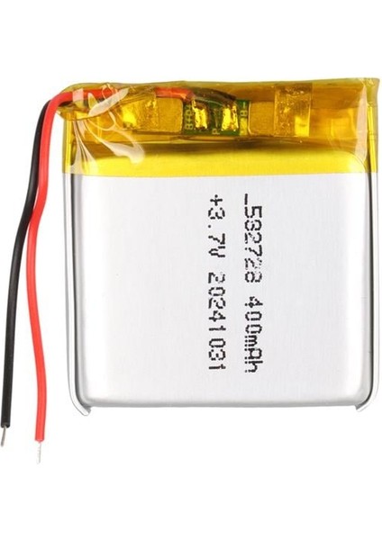 Powermaster 582728 3.7V 400MAH Lityum Polimer (Li-Po) Batarya Ciklet Pil