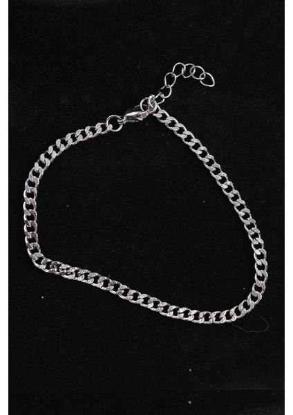 316L Çelik Ince Klasik Model Gümüş Renk Erkek Bileklik - TJ-EB3749 fiyatları