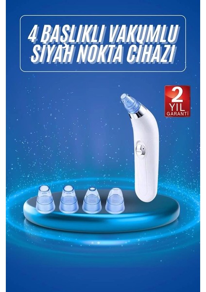 Bfs Vakumlu Siyah Nokta ve Yüz Temizleme Cihazı 4 Başlıklı fiyatları