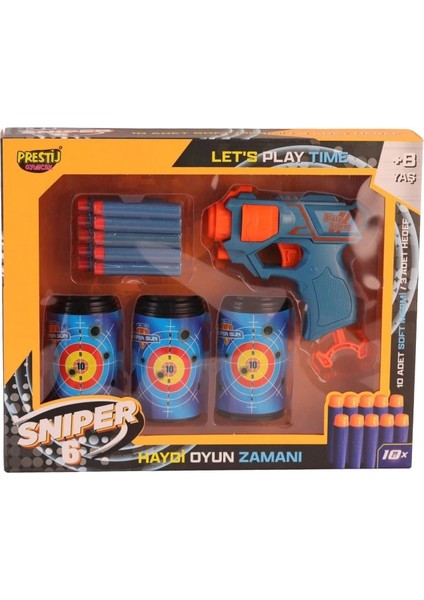 Bfs Fab 5909 Kutulu 3 Hedefli Sniper 6 Dart Atıcı