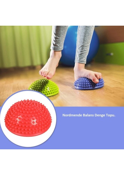 Bfs Balance Ball Tırtıklı Denge Aleti Masaj Aleti Duyu Taşı