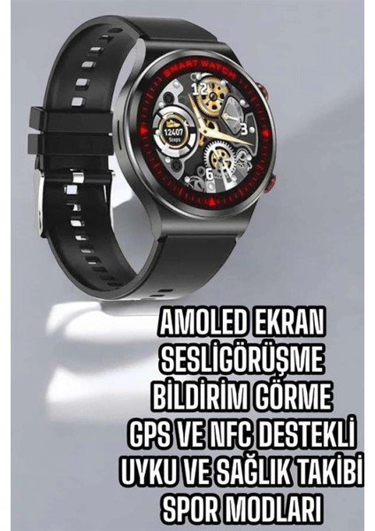 Bluetooth Bağlantılı Akıllı Saat Tüm Telefonlara Uyumlu Değiştirilebilir Kordon modelleri