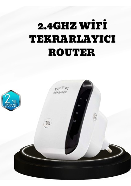 Kablosuz Internet Genişletici 2.4ghz Wifi Repeater Kolay Kurulumlu