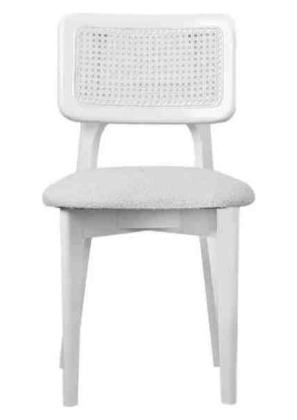 Ahşap Hazeranlı Sandalye,Doğal Hasır