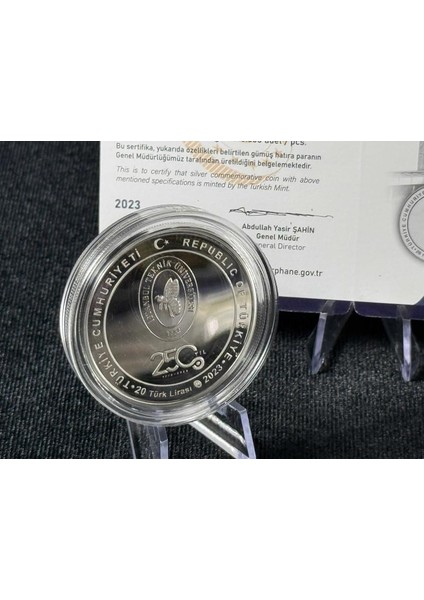 Istanbul Teknik Üniversitesi 250. Yıl Gümüş Hatıra Sikkesi fiyatları
