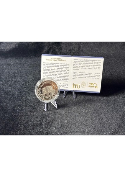 Istanbul Teknik Üniversitesi 250. Yıl Gümüş Hatıra Sikkesi fırsatları