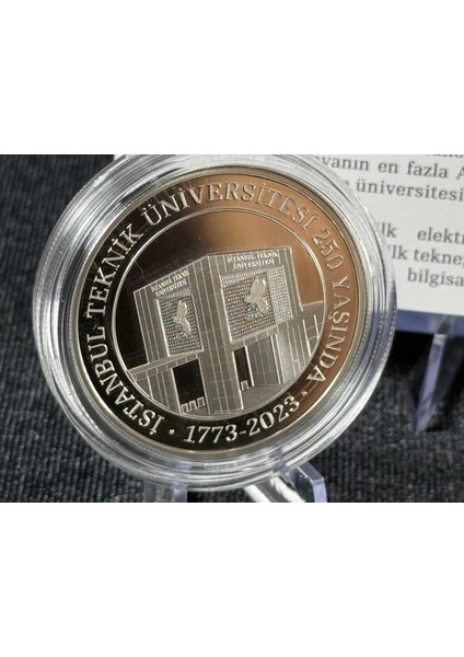Istanbul Teknik Üniversitesi 250. Yıl Gümüş Hatıra Sikkesi