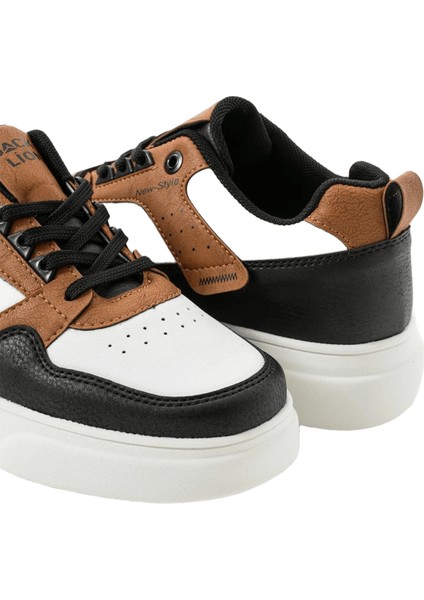 X30 Casual Konforlu Günlük Erkek Sneaker Taba Siyah Beyaz