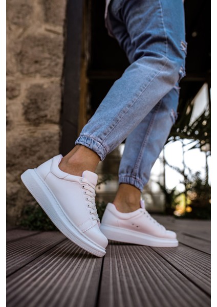 Bull Bağcıklı Tarz Erkek Rahat Beyaz Sneaker indirimleri