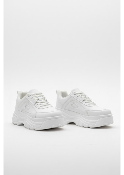 Yüksek Tabanlı Kadın Spor Ayakkabı 6 cm