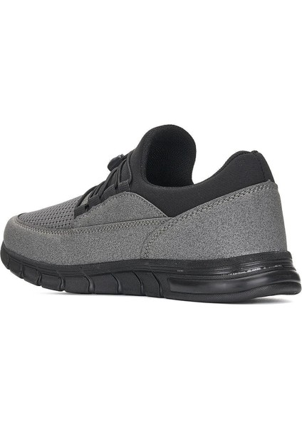Class Günlük Rahat Bağcıksız Erkek Spor ve Yürüyüş Ayakkabısı Füme