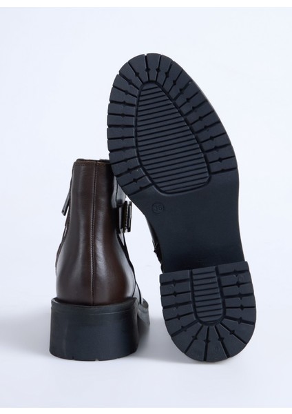 Deri Kahve Kadın Bot BUL-260562 fırsatları
