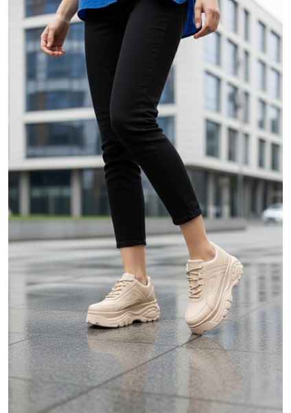 Yüksek Tabanlı Kadın Spor Ayakkabı 6 cm indirimleri