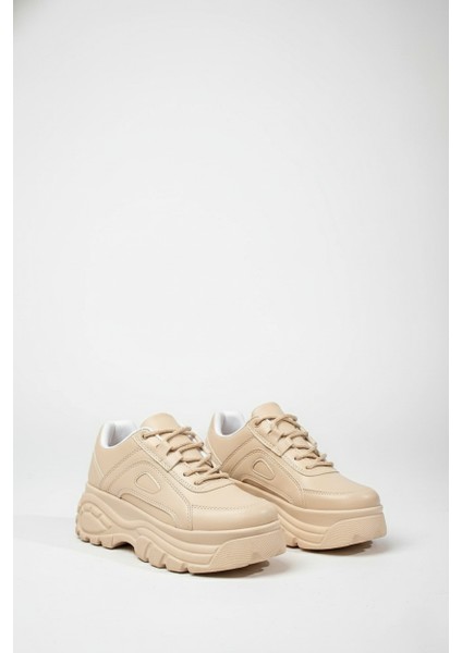 Yüksek Tabanlı Kadın Spor Ayakkabı 6 cm