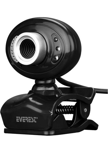 Everest SC-826 Pıxels 0.3mega 640*480 USB Mikrofonlu Görüş Ledli Webcam Pc Kamera