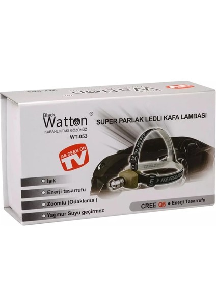 Buğz Süper Zoomlu Kafa Lambası WT-053 modelleri