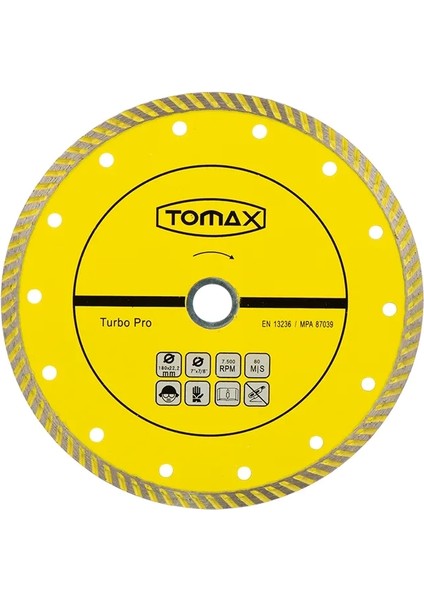 Buğz Turbo Elmas Mermer Granit Kesici 230X2,4X22