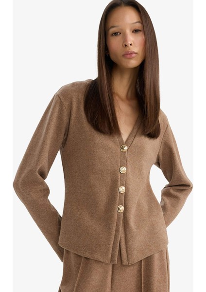 Regular Fit V Yaka Hırka G6331AX25WN