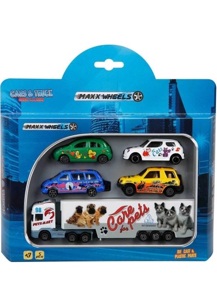 Maxx Wheels 5'li Araç Seti modelleri