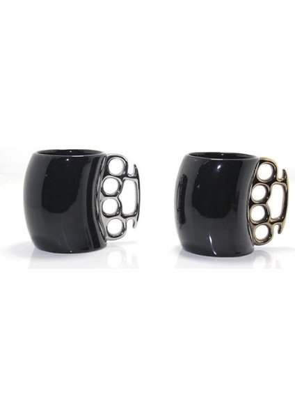 Buğz Porselen Muşta Tasarımlı Kupa Bardak