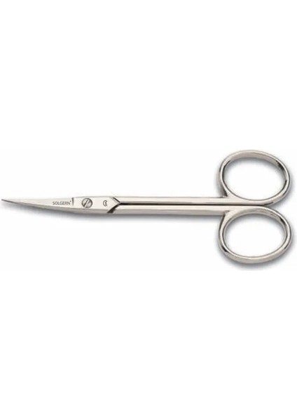 Buğz M-163 Nakış Makası No: 4 Inç / 10,16 cm - Nikel Kaplama