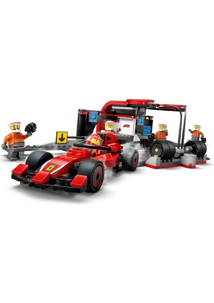 Buğz 60443 LEGO City Ferrari F1 Pit Stop ve Pit Ekibi 322 Parça +6 Yaş modelleri